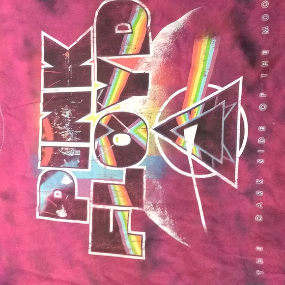 Tie dye pink Floyd tee - Picture 3 of 4